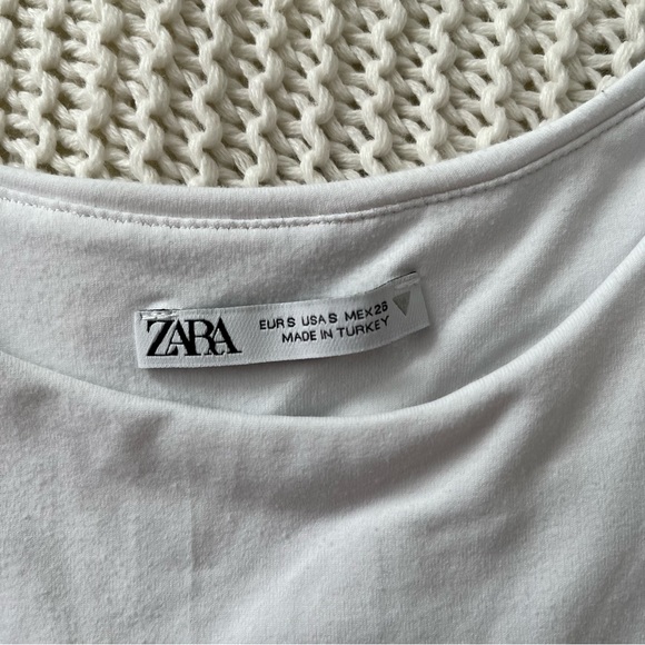 White Halter Bodysuit - Picture 3 of 4